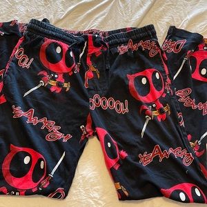 Deadpool pajama pants